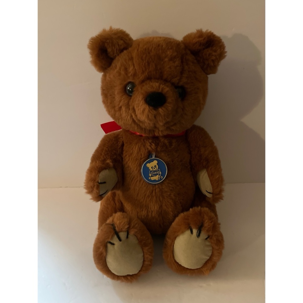 Vintage Dakin Theodore Bear Jointed Stuffed Bear